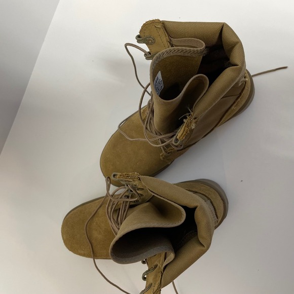 Hot Weather Army Combat Boots Coyote Vibram Sole Lace Up Size 4W Made‎ in USA - Picture 8 of 8